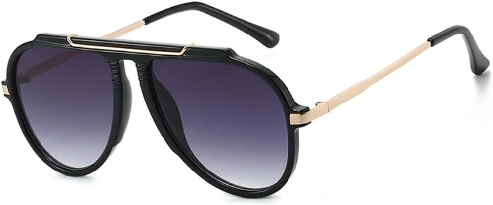 Большие женские солнцезащитные очки в винтажном стиле с градиентным переходом, защита от УФ-излучения UV400, модные мужские солнцезащитные очки TVTBBVV, Black Gray Gradient
Большие женские солнцезащитные очки в винтажном стиле с градиентным переходом, защита от УФ-излучения UV400, модные мужские солнцезащитные очки TVTBBVV, Black Gray Gradient