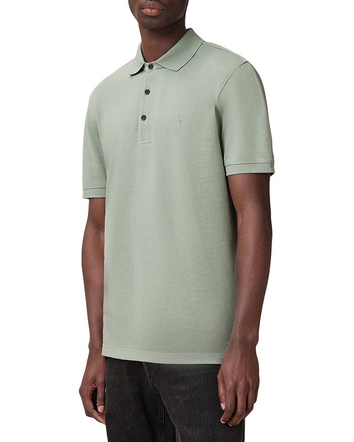 Реформа Хлопковая Облегающая Поло Рубашка ALLSAINTS, зеленый
Реформа Хлопковая Облегающая Поло Рубашка ALLSAINTS, зеленый