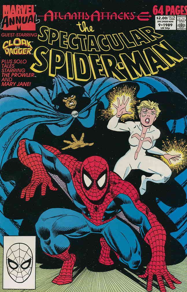 The Spectacular Spider-Man Annual #9 : The Serpent in the Shadow (Atlantis Attacks - Marvel Comics) (Marvel Comics)
The Spectacular Spider-Man Annual #9 : The Serpent in the Shadow (Atlantis Attacks - Marvel Comics) (Marvel Comics)