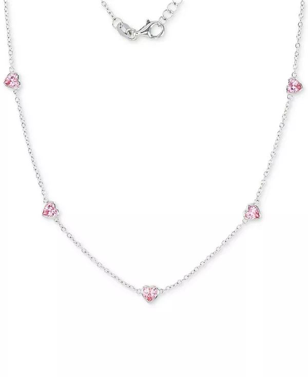 Ожерелье-Воротник с кубическим цирконием в форме сердца, 16 дюймов + удлинитель 2 дюйма Macy'S, pink
Ожерелье-Воротник с кубическим цирконием в форме сердца, 16 дюймов + удлинитель 2 дюйма Macy'S, pink