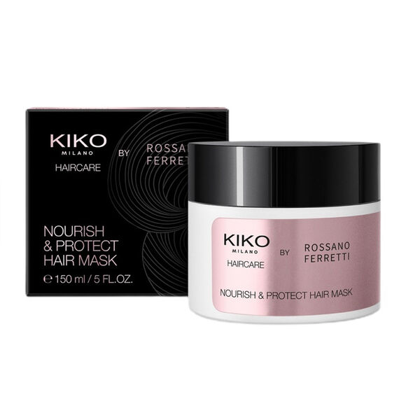 Питательная и восстанавливающая маска для волос, 150 мл Kiko Milano Nourish & protect
Питательная и восстанавливающая маска для волос, 150 мл Kiko Milano Nourish & protect