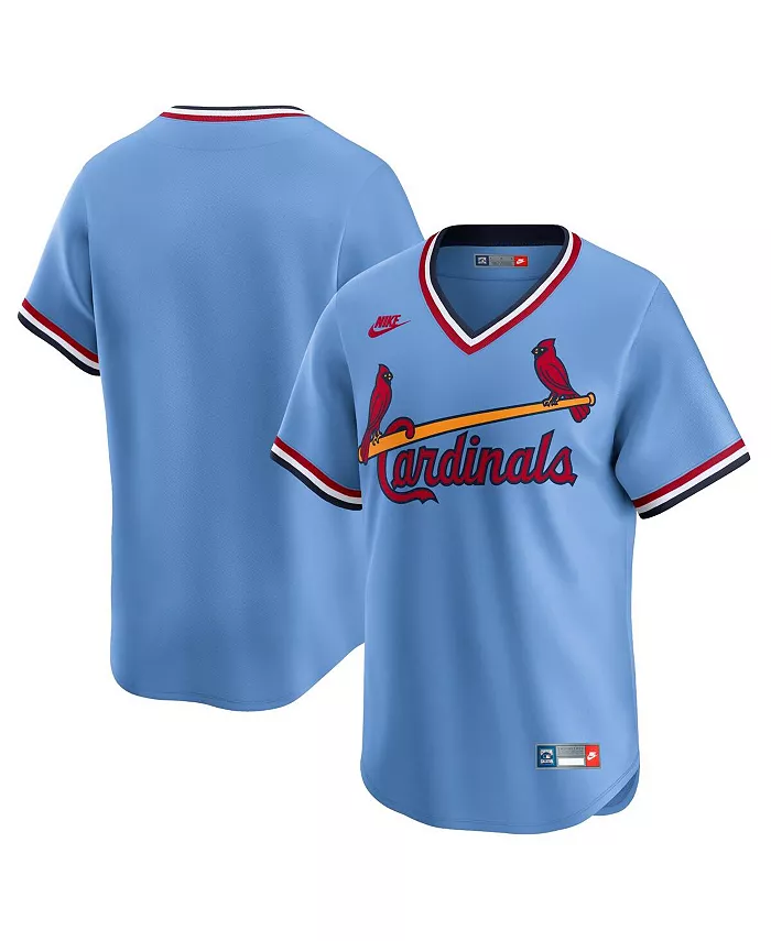 Мужская футболка St. Louis Cardinals Cooperstown Collection Limited в светло-голубом цвете Nike
Мужская футболка St. Louis Cardinals Cooperstown Collection Limited в светло-голубом цвете Nike