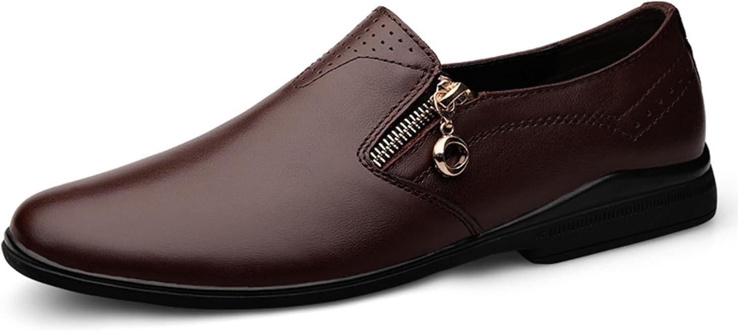 Мужские туфли ADMLZQQ из искусственной кожи в стиле оксфорд, классические слипоны для формального наряда, коричневый
Мужские туфли ADMLZQQ из искусственной кожи в стиле оксфорд, классические слипоны для формального наряда, коричневый
