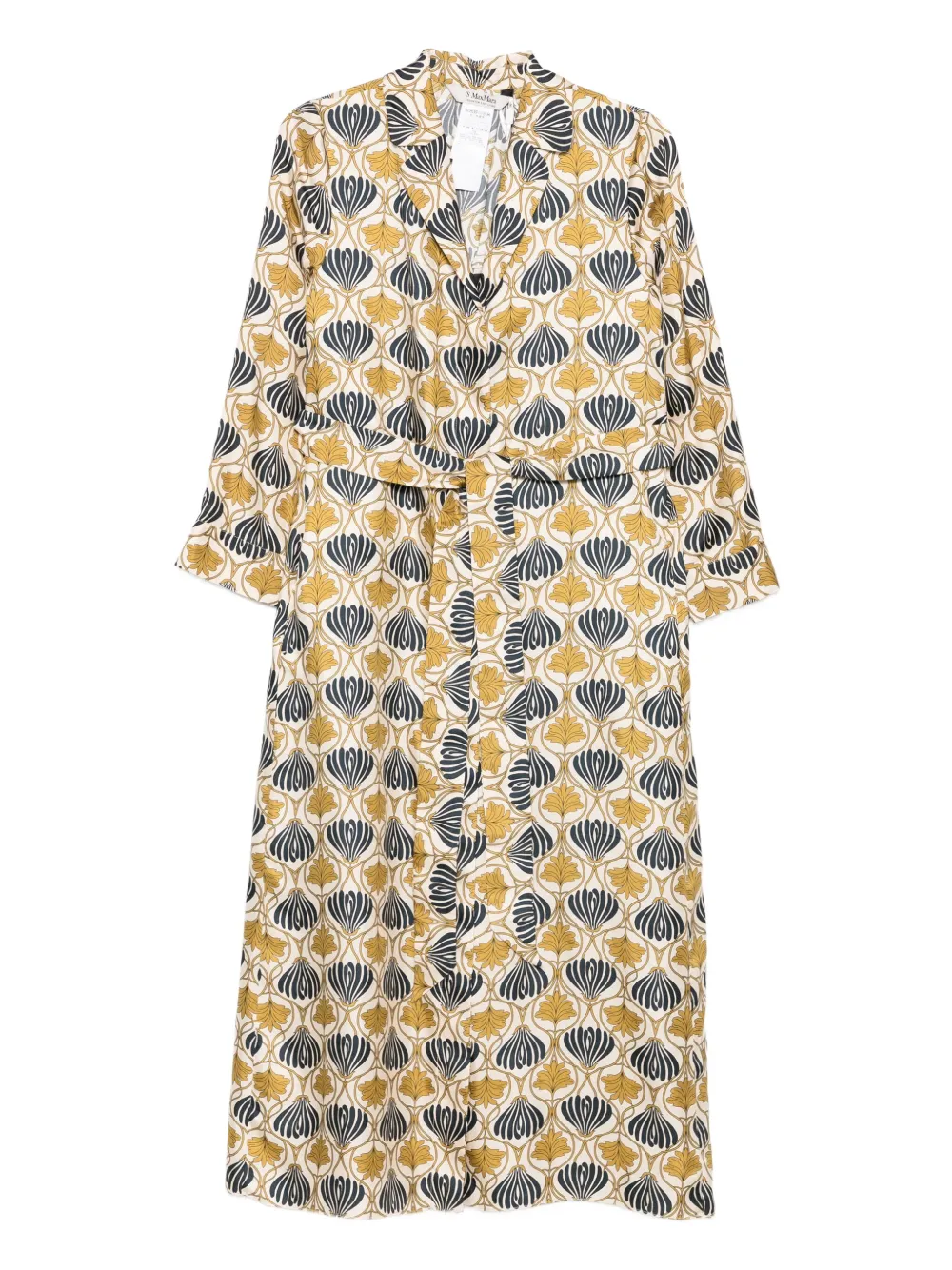 Шелковое платье с поясом Max Mara, нейтральный
Шелковое платье с поясом Max Mara, нейтральный