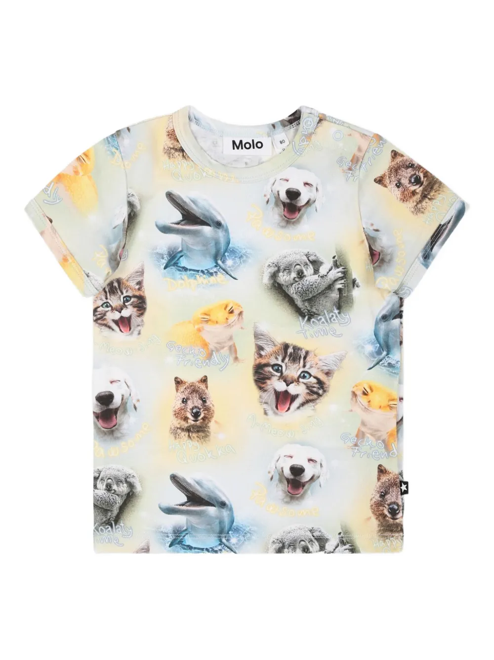 Футболка с принтом Molo, нейтральный
Футболка с принтом Molo, нейтральный