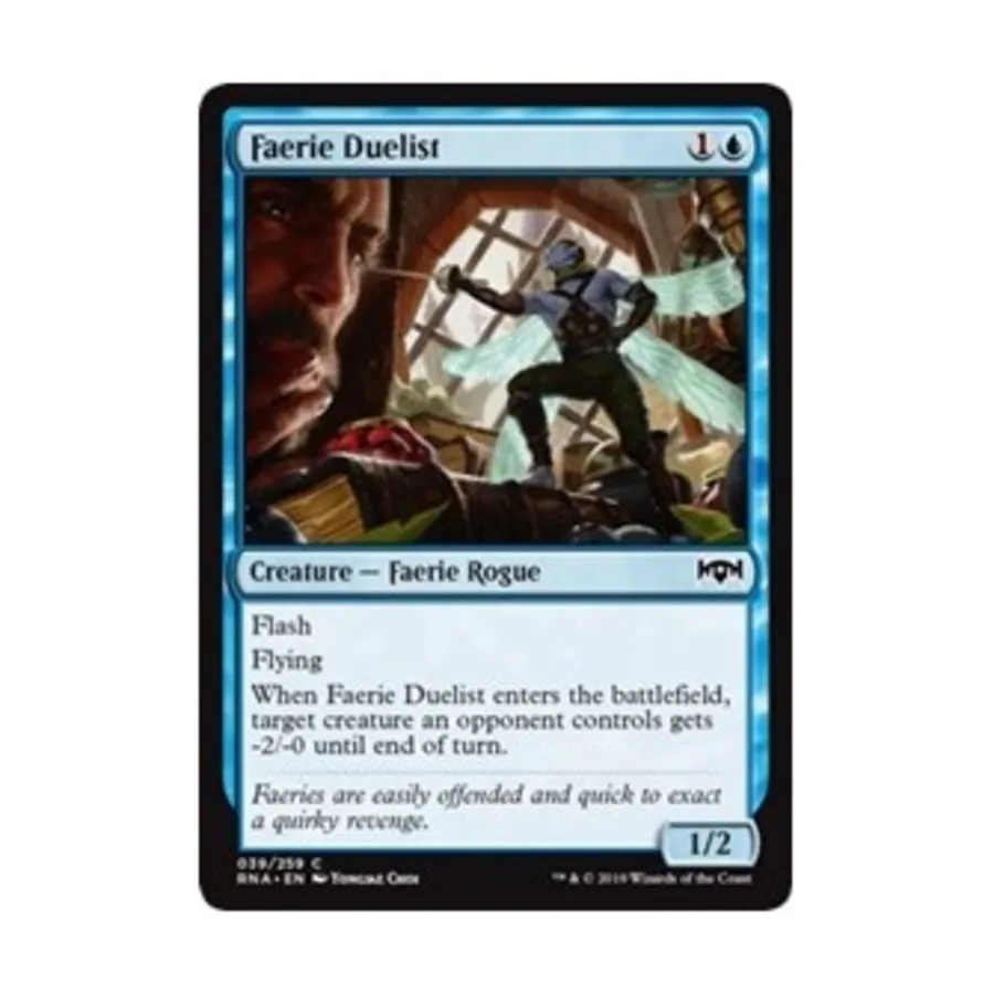 CCG Фейри-дуэлянт (клавиша C), MTG - Ravnica Allegiance
CCG Фейри-дуэлянт (клавиша C), MTG - Ravnica Allegiance