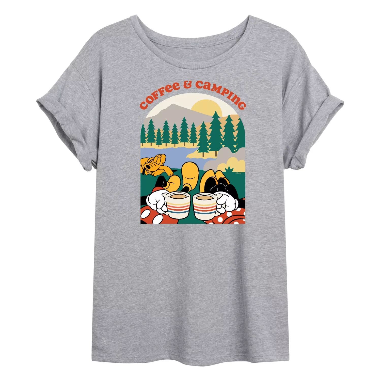 Детская футболка Disney's Mickey Mouse & Friends с струящимся графическим рисунком Coffee Camping Licensed Character
Детская футболка Disney's Mickey Mouse & Friends с струящимся графическим рисунком Coffee Camping Licensed Character