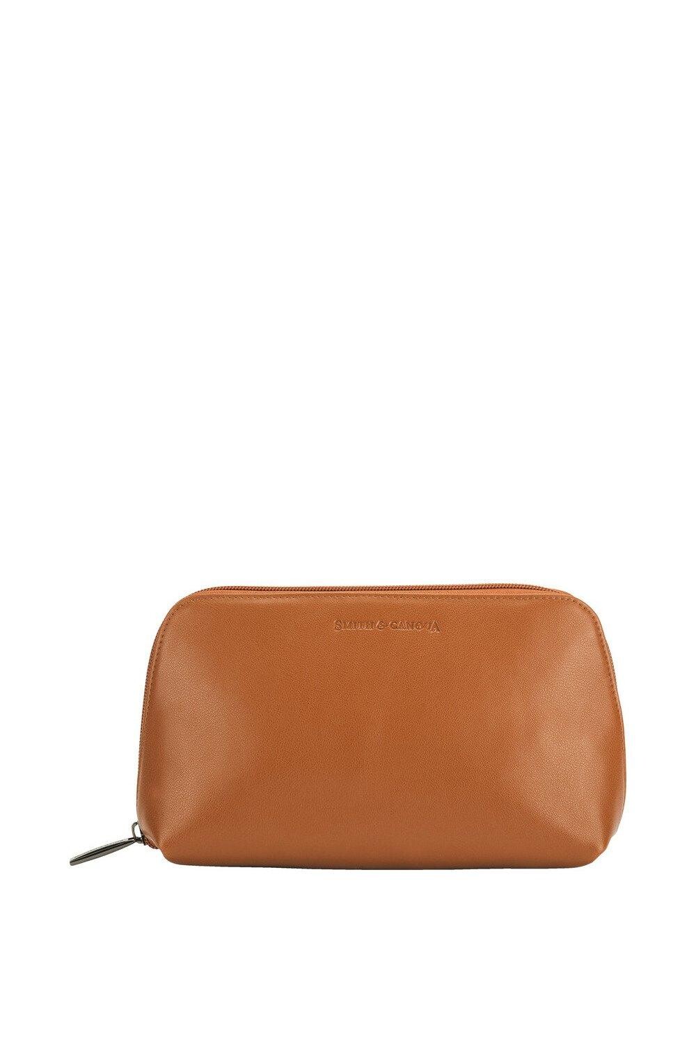Косметичка из мягкой зернистой кожи на молнии Smith and Canova, коричневый
Косметичка из мягкой зернистой кожи на молнии Smith and Canova, коричневый