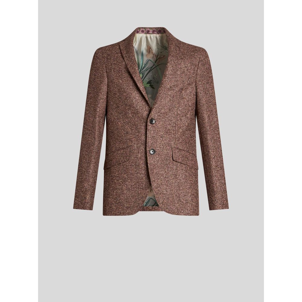 КУРТКА ИЗ СМЕШАННОЙ ШЕРСТИ ETRO, коричневый 
КУРТКА ИЗ СМЕШАННОЙ ШЕРСТИ ETRO, коричневый