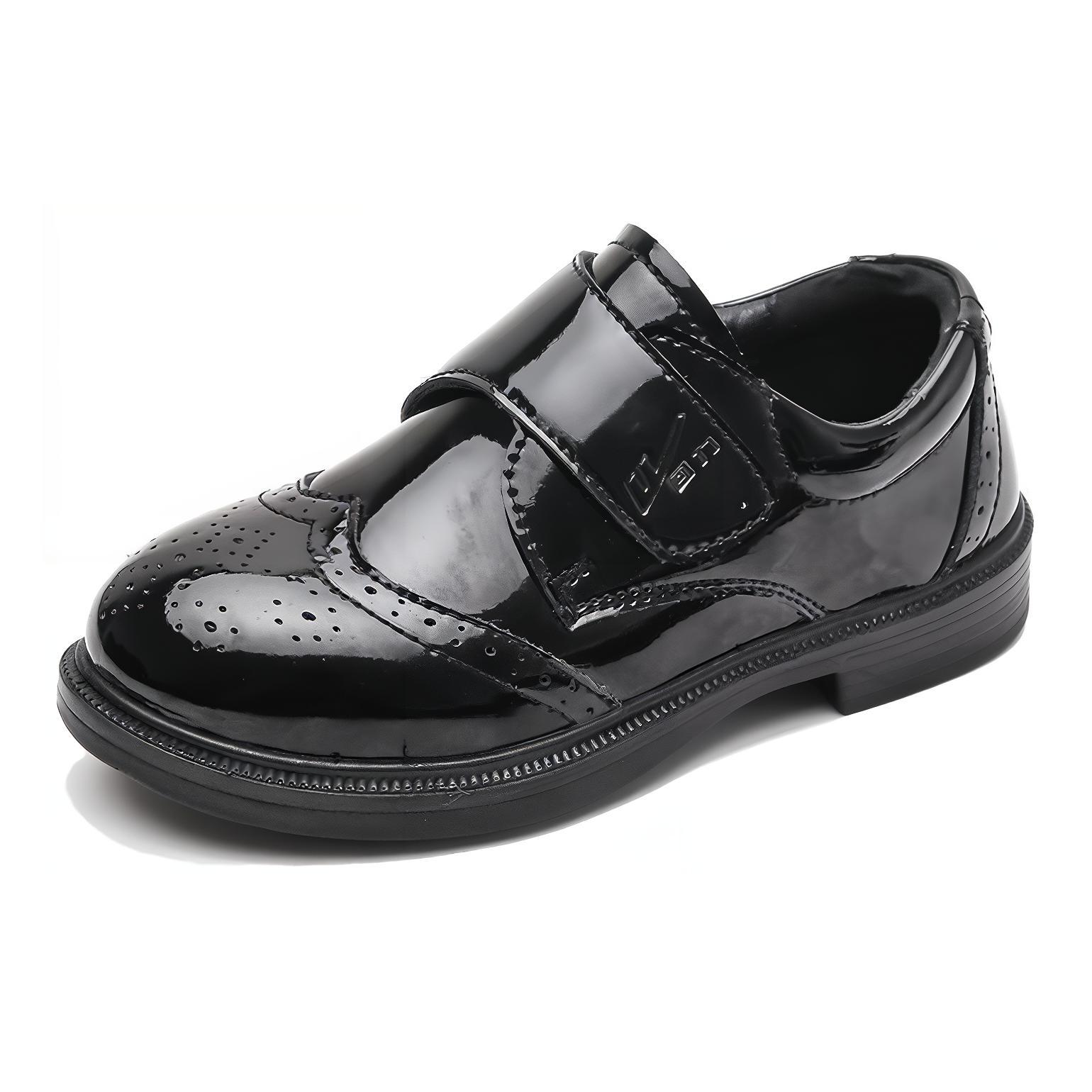 Детские кожаные туфли с противоскользящей подошвой, устойчивые к износу WARRIOR, черный
Детские кожаные туфли с противоскользящей подошвой, устойчивые к износу WARRIOR, черный