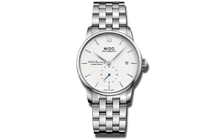 MIDO Часы Baroncelli Mechanical Movement Men's Watch Watch 38mm White Dial Stainless Steel Case Stainless Steel Strap, White
MIDO Часы Baroncelli Mechanical Movement Men's Watch Watch 38mm White Dial Stainless Steel Case Stainless Steel Strap, White