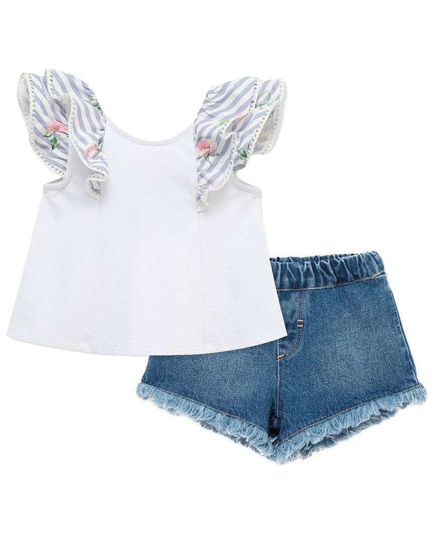 Привычный комплект короткого с рюшами в виде банта Habitual, белый
Привычный комплект короткого с рюшами в виде банта Habitual, белый