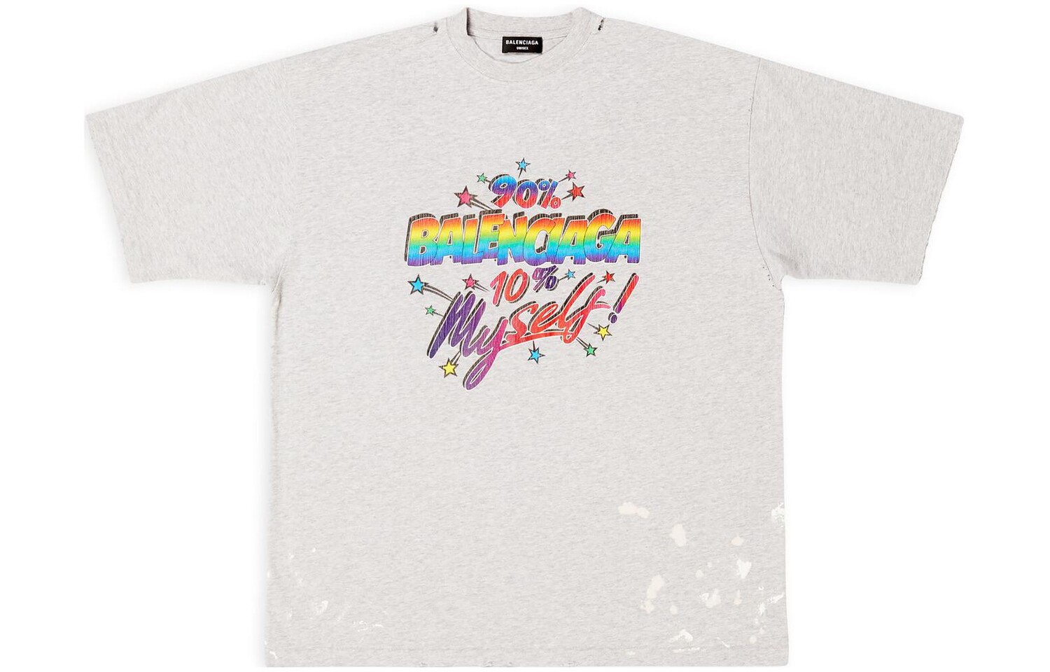 Футболка мужская серая Balenciaga, серый
Футболка мужская серая Balenciaga, серый