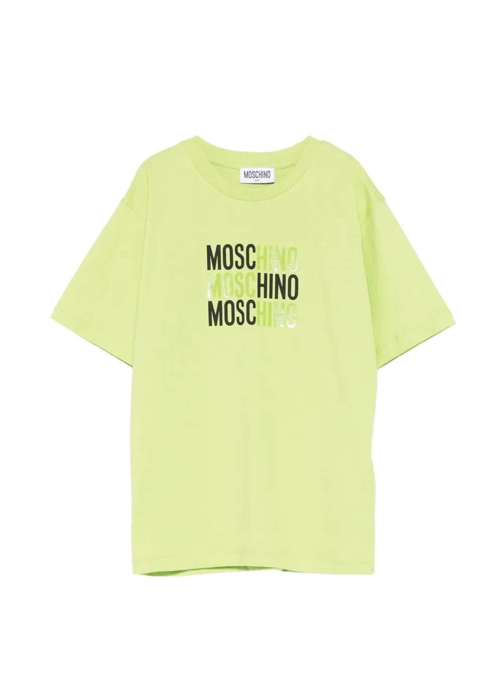 Футболка с логотипом Moschino Kids, зеленый
Футболка с логотипом Moschino Kids, зеленый