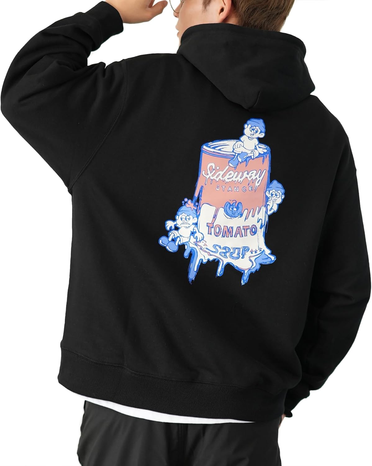 Худи Inprobes 70223 для мужчин (в боковой позе) из флиса с принтом «Суповая банка» Improves, черный
Худи Inprobes 70223 для мужчин (в боковой позе) из флиса с принтом «Суповая банка» Improves, черный