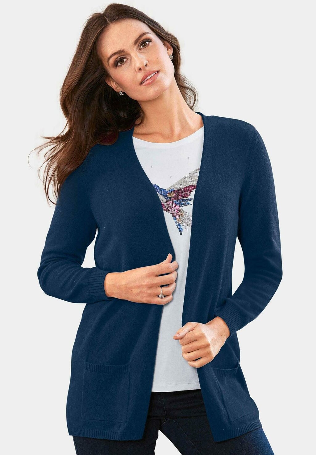 Кардиган GOLDNER, синий 
Кардиган GOLDNER, синий