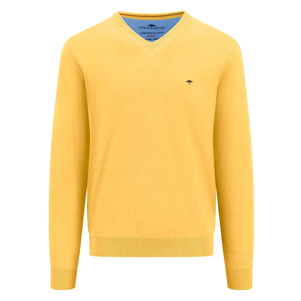 Свитер Fynch Hatton Superfine v neck, желтый
Свитер Fynch Hatton Superfine v neck, желтый
