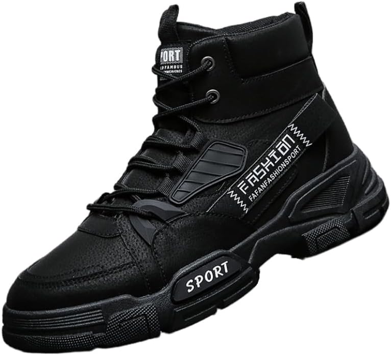 Мужские высокие ботинки для отдыха на свежем воздухе - рабочая обувь, для альпинизма, противоскользящие и прочные Fmshi, черный
Мужские высокие ботинки для отдыха на свежем воздухе - рабочая обувь, для альпинизма, противоскользящие и прочные Fmshi, черный