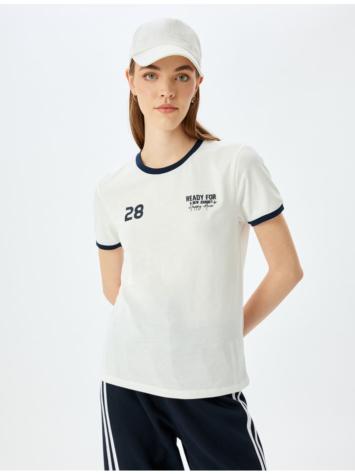 Футболка KOTON, экрю
Футболка KOTON, экрю