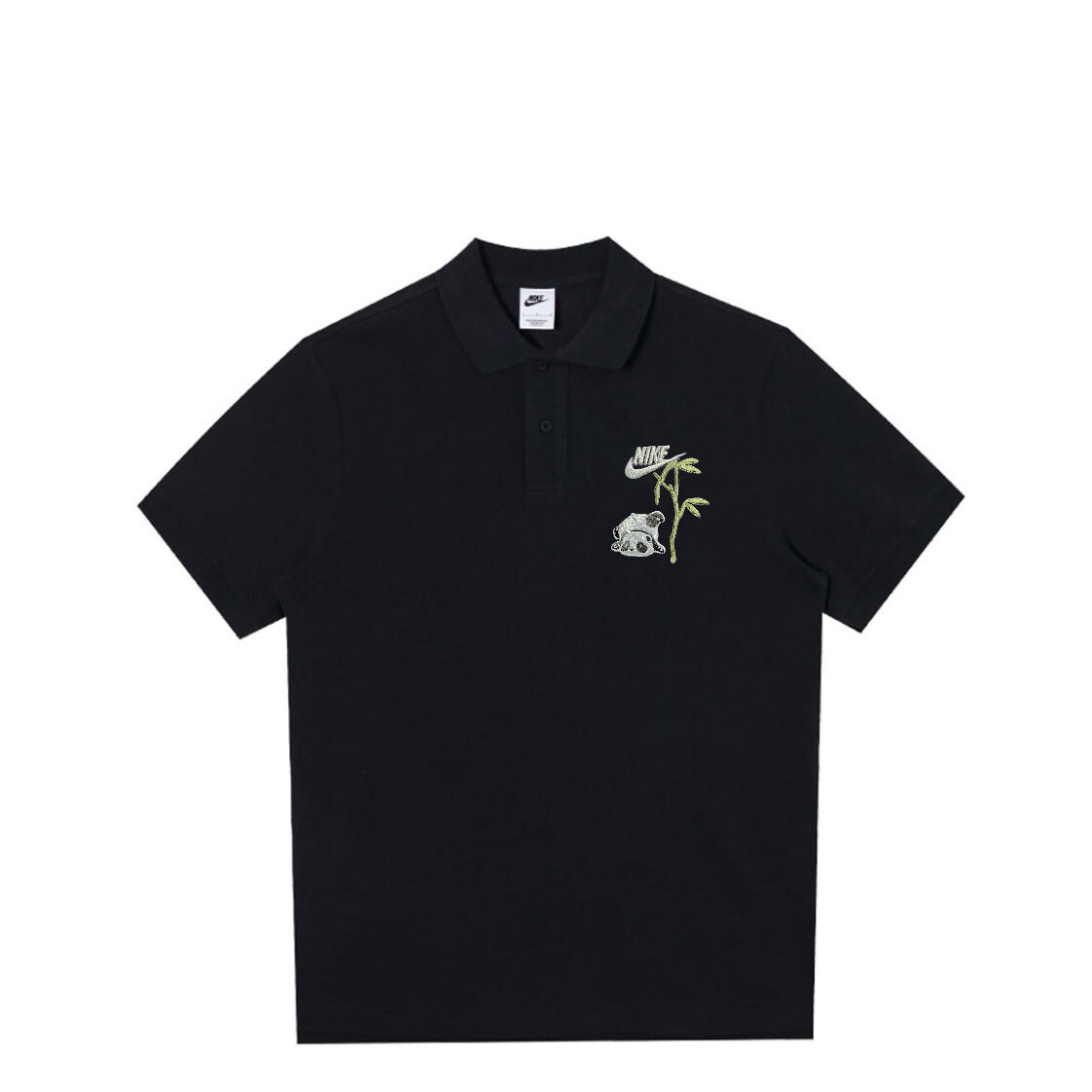 Рубашка поло унисекс черная Nike, черный
Рубашка поло унисекс черная Nike, черный