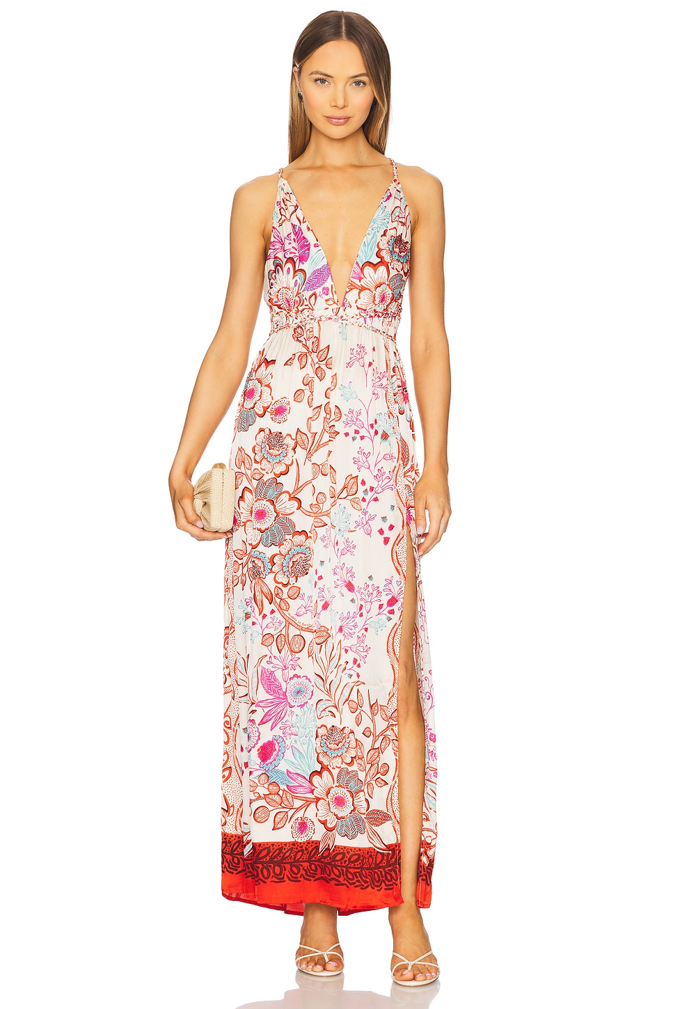 Макси-платье Calla Poupette St Barth, red geo fish
Макси-платье Calla Poupette St Barth, red geo fish