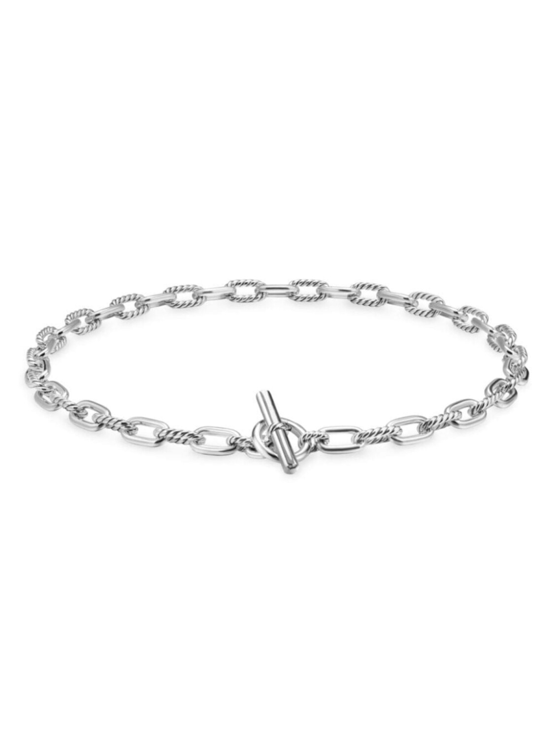 Ожерелье DY Madison из стерлингового серебра David Yurman, серебряный
Ожерелье DY Madison из стерлингового серебра David Yurman, серебряный