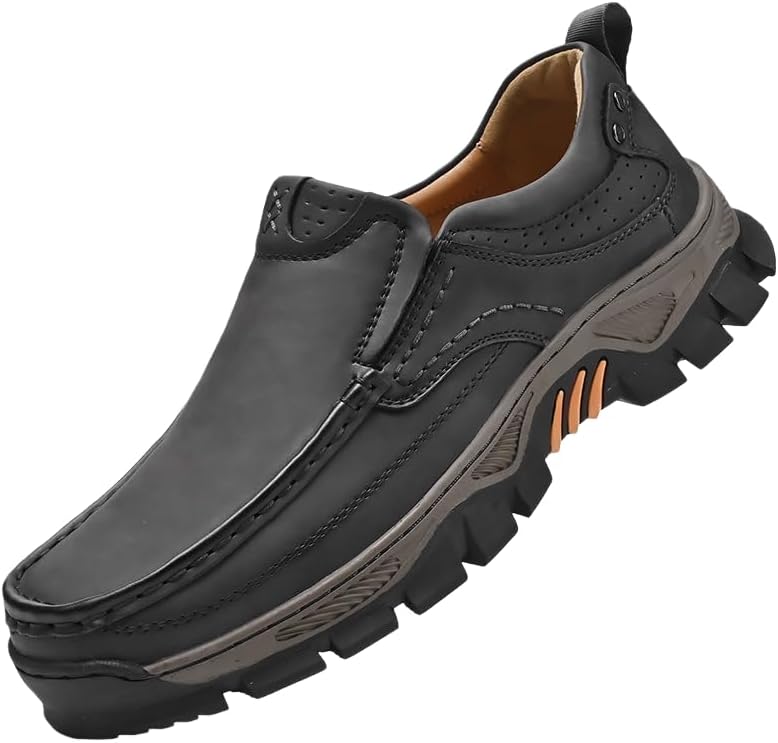 Мужские ортопедические комфортные повседневные лоферы из натуральной кожи без шнурков Vauxhaller, серый
Мужские ортопедические комфортные повседневные лоферы из натуральной кожи без шнурков Vauxhaller, серый