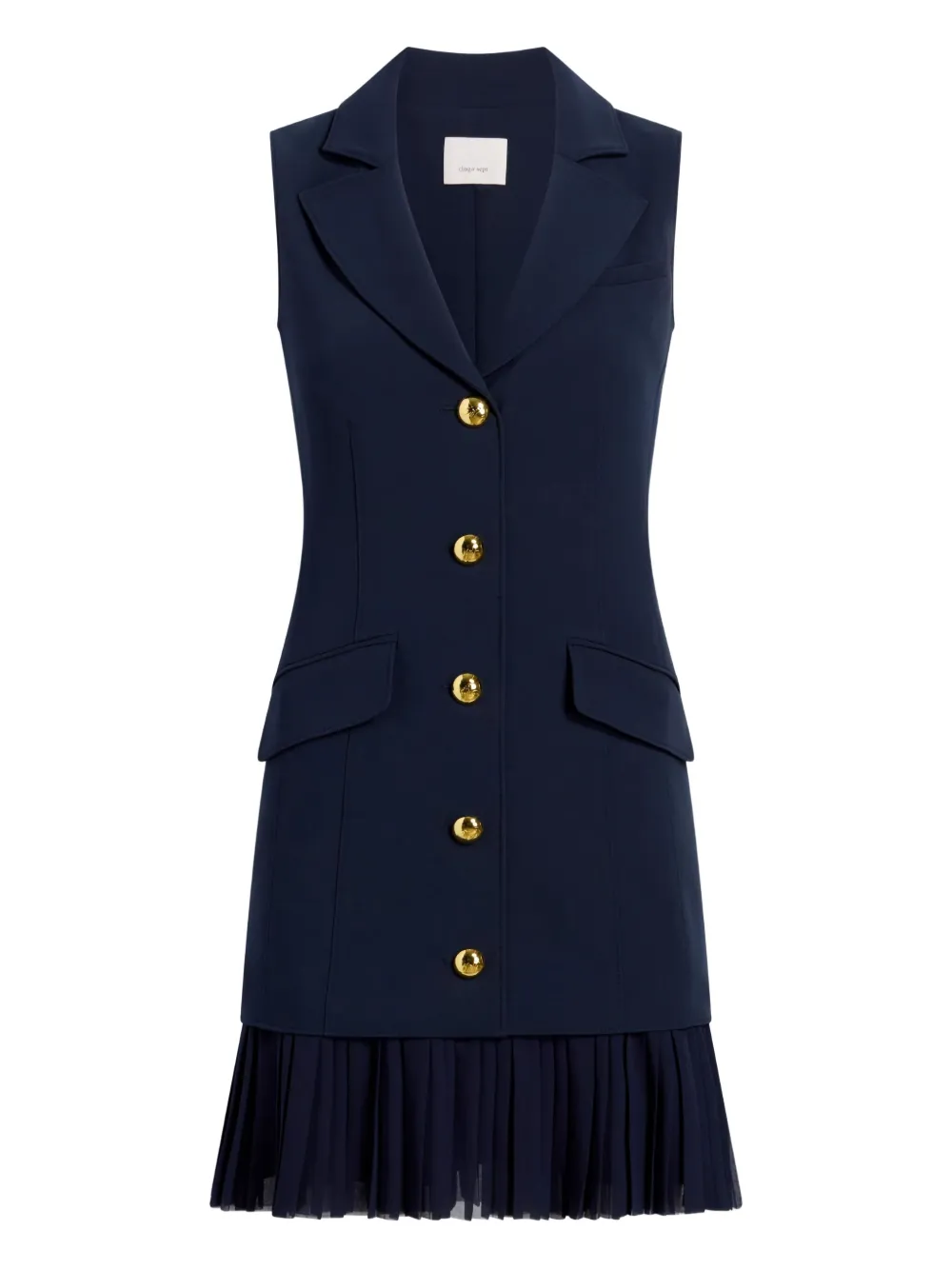 Мини-платье с отделкой пуговицами Cinq A Sept, синий
Мини-платье с отделкой пуговицами Cinq A Sept, синий