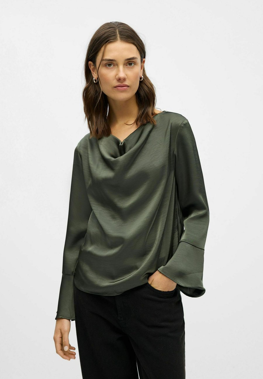 Блуза Object WASSERFALLAUSSCHNITT, Kambaba/Green
Блуза Object WASSERFALLAUSSCHNITT, Kambaba/Green