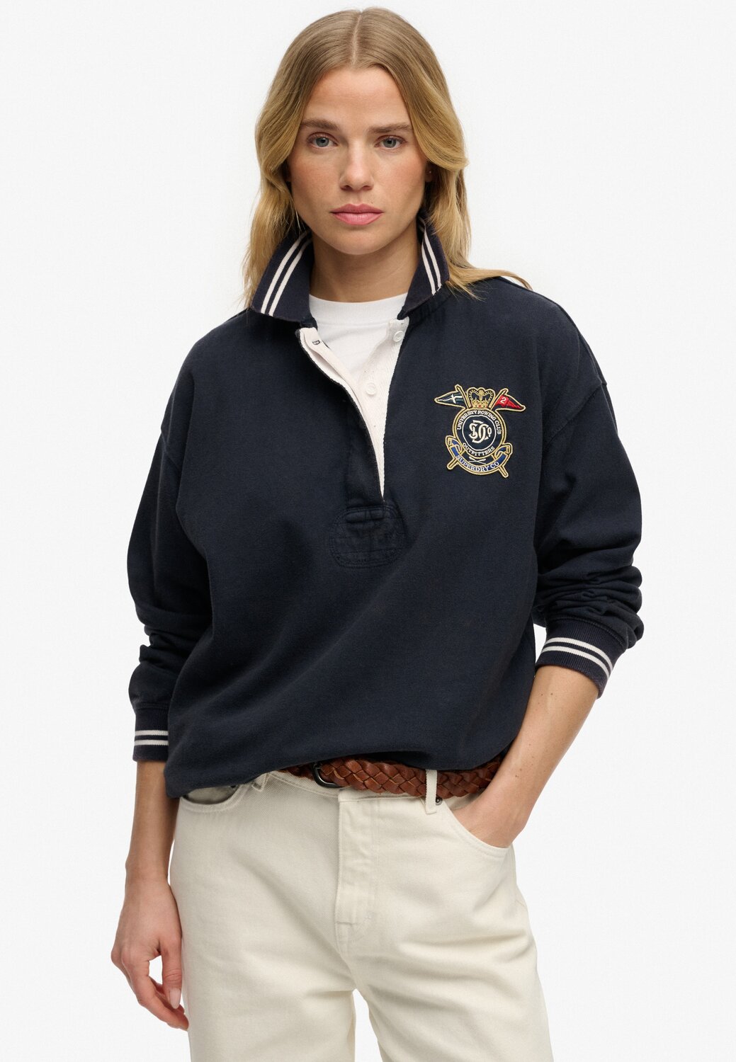 Superdry & Co Рубашка в морском синем цвете
Superdry & Co Рубашка в морском синем цвете
