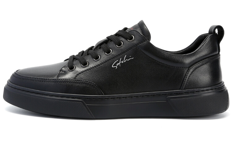 Кеды мужские, обувь для скейтбординга низкая черный Satchi
Кеды мужские, обувь для скейтбординга низкая черный Satchi