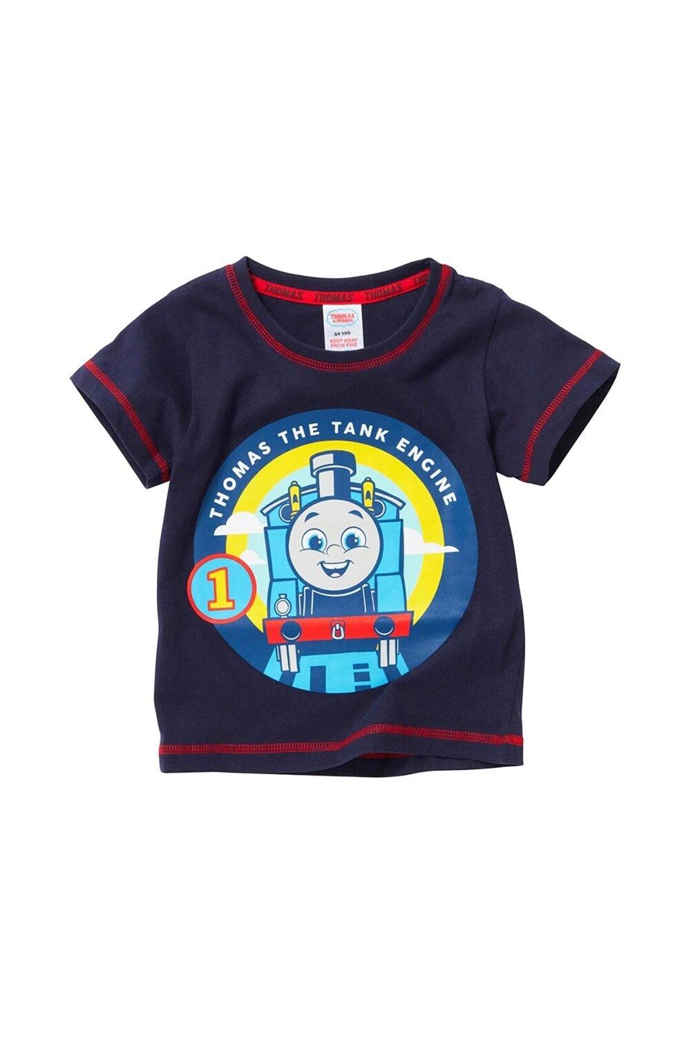 Футболка № 1 с коротким рукавом Thomas & Friends, синий
Футболка № 1 с коротким рукавом Thomas & Friends, синий
