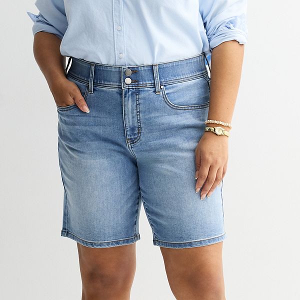 Бермуды Plus size с эффектом контроля живота Apt. 9
Бермуды Plus size с эффектом контроля живота Apt. 9