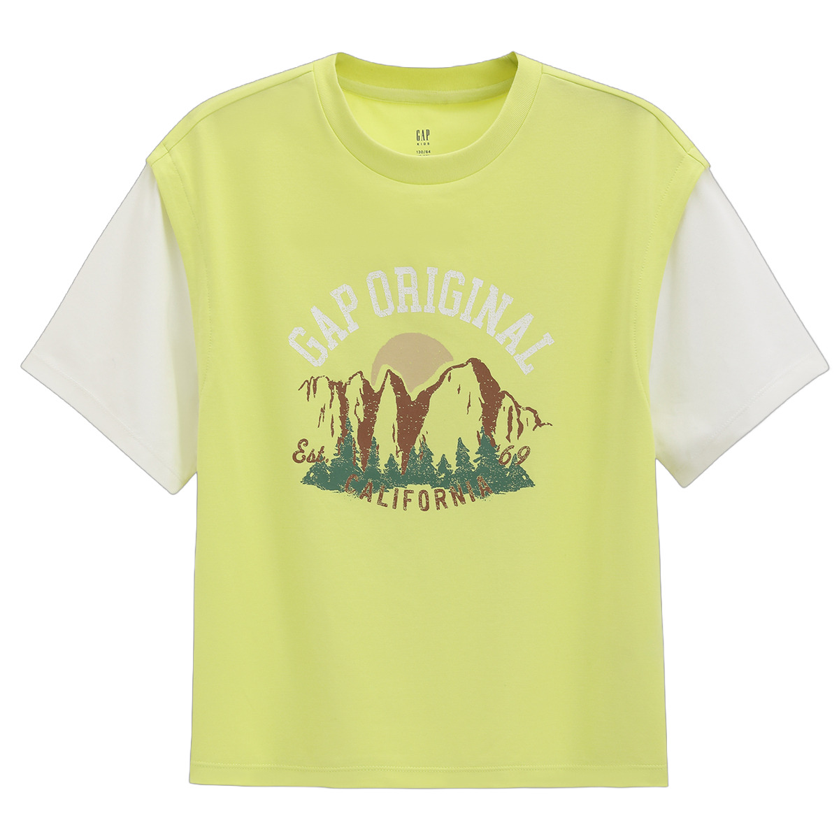 Футболка SS25 для детей 3-7 лет GAP, lemon желтый
Футболка SS25 для детей 3-7 лет GAP, lemon желтый