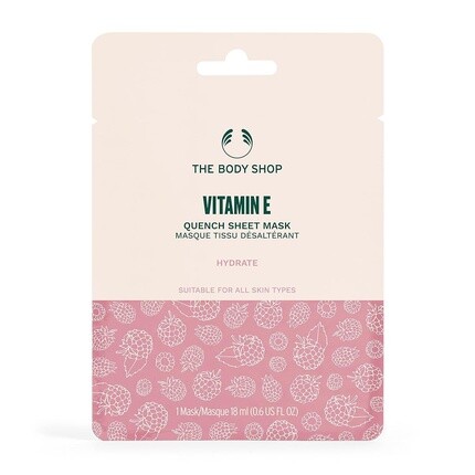The Body Shop Тканевая маска с витамином Е для всех типов кожи, веганская, 0,6 жидких унций
The Body Shop Тканевая маска с витамином Е для всех типов кожи, веганская, 0,6 жидких унций