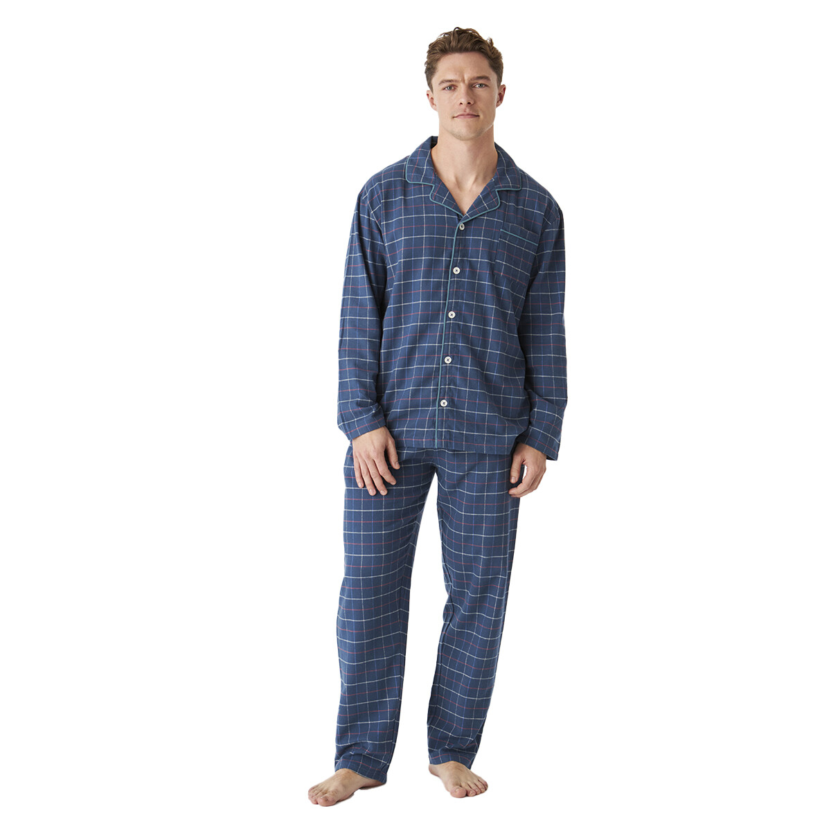 Пижама-Рубашка с длинными рукавами jjb3 J J Brothers, синий
Пижама-Рубашка с длинными рукавами jjb3 J J Brothers, синий