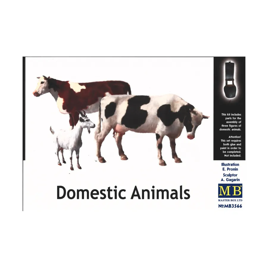 Домашние животные, WWII Models - Civilians & Assorted (1:35) (Master Box)
Домашние животные, WWII Models - Civilians & Assorted (1:35) (Master Box)
