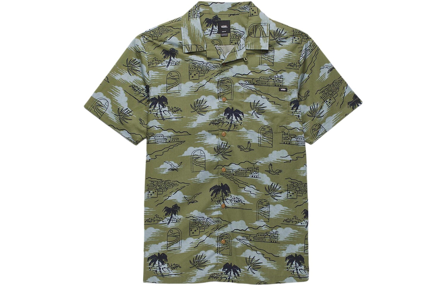 Мужская рубашка Davista оливково-зеленого цвета Vans, оливково-зеленый
Мужская рубашка Davista оливково-зеленого цвета Vans, оливково-зеленый