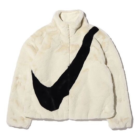 Куртка Nike Sportswear Swoosh Large Logo Stay Warm Lamb's, бежевый 
Куртка Nike Sportswear Swoosh Large Logo Stay Warm Lamb's, бежевый