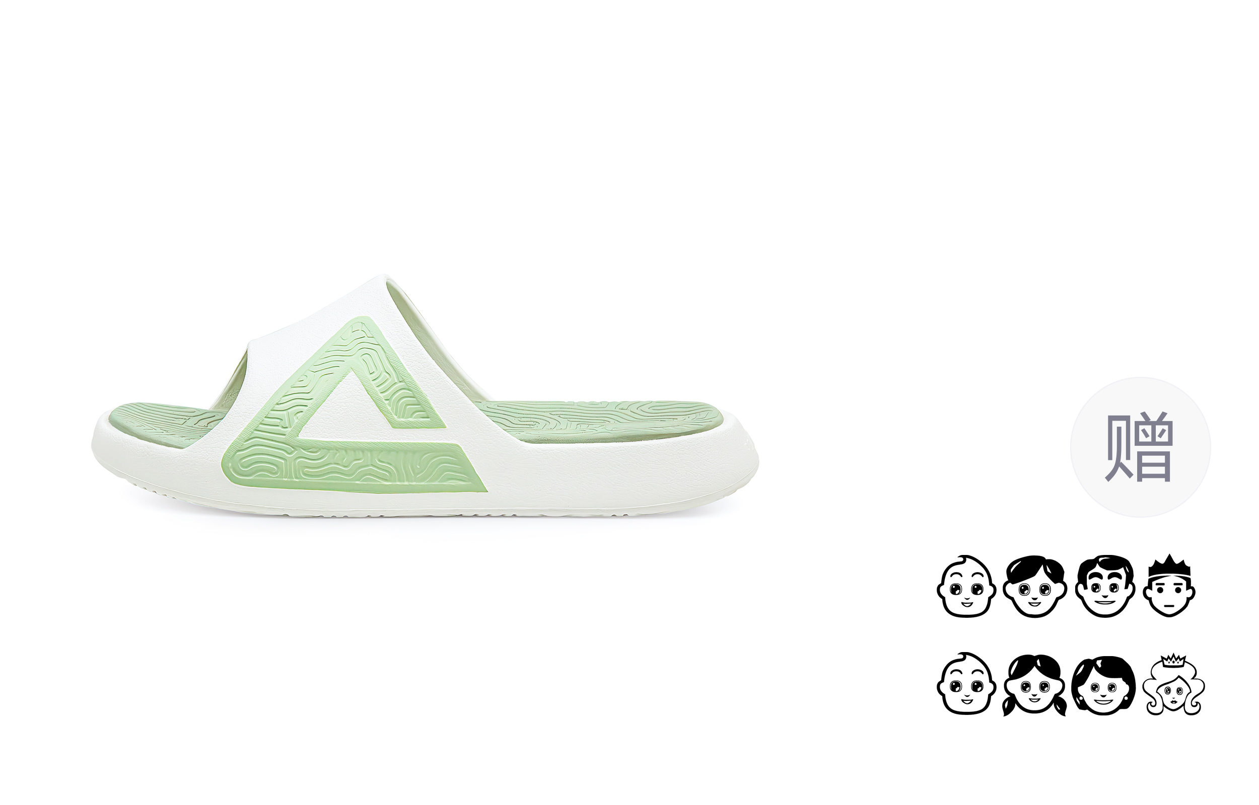 PEAK Тайцзи 1.0 Бесшумные противоскользящие тапочки-шлепанцы унисекс бело-зеленые - Принцесса и Принц, цвет Princess and Prince
PEAK Тайцзи 1.0 Бесшумные противоскользящие тапочки-шлепанцы унисекс бело-зеленые - Принцесса и Принц, цвет Princess and Prince