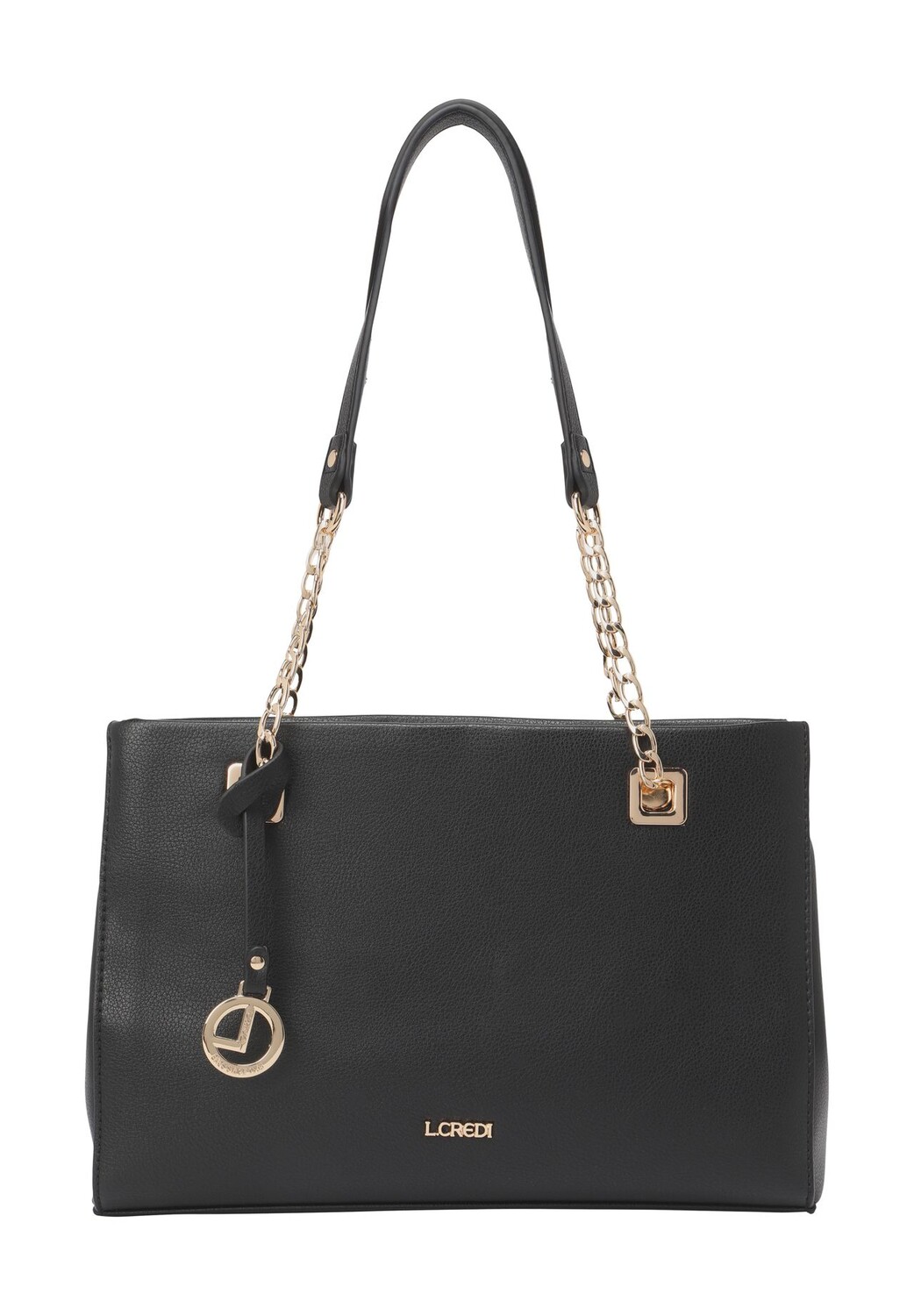 Шопер, эмблема, кулон, однотонный, для женщин L.CREDI, черный
Шопер, эмблема, кулон, однотонный, для женщин L.CREDI, черный