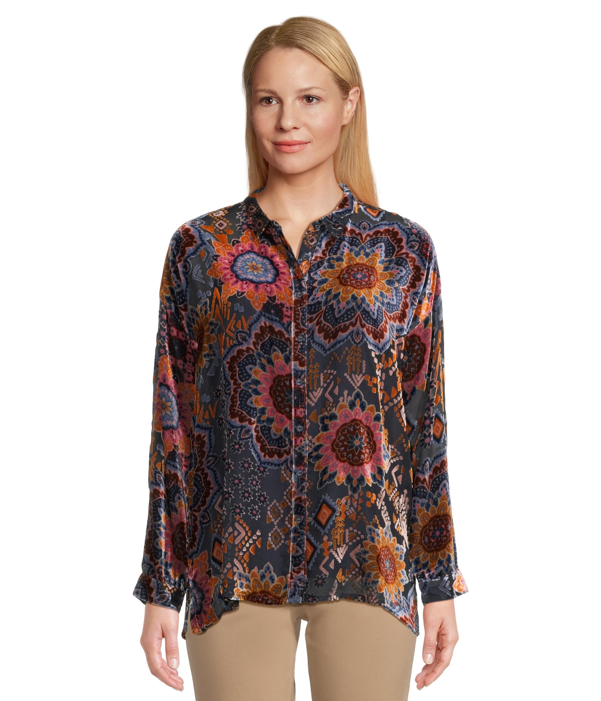 Рубашка Johnny Was The Oversized Audrey Shirt, цвет Sisi
Рубашка Johnny Was The Oversized Audrey Shirt, цвет Sisi