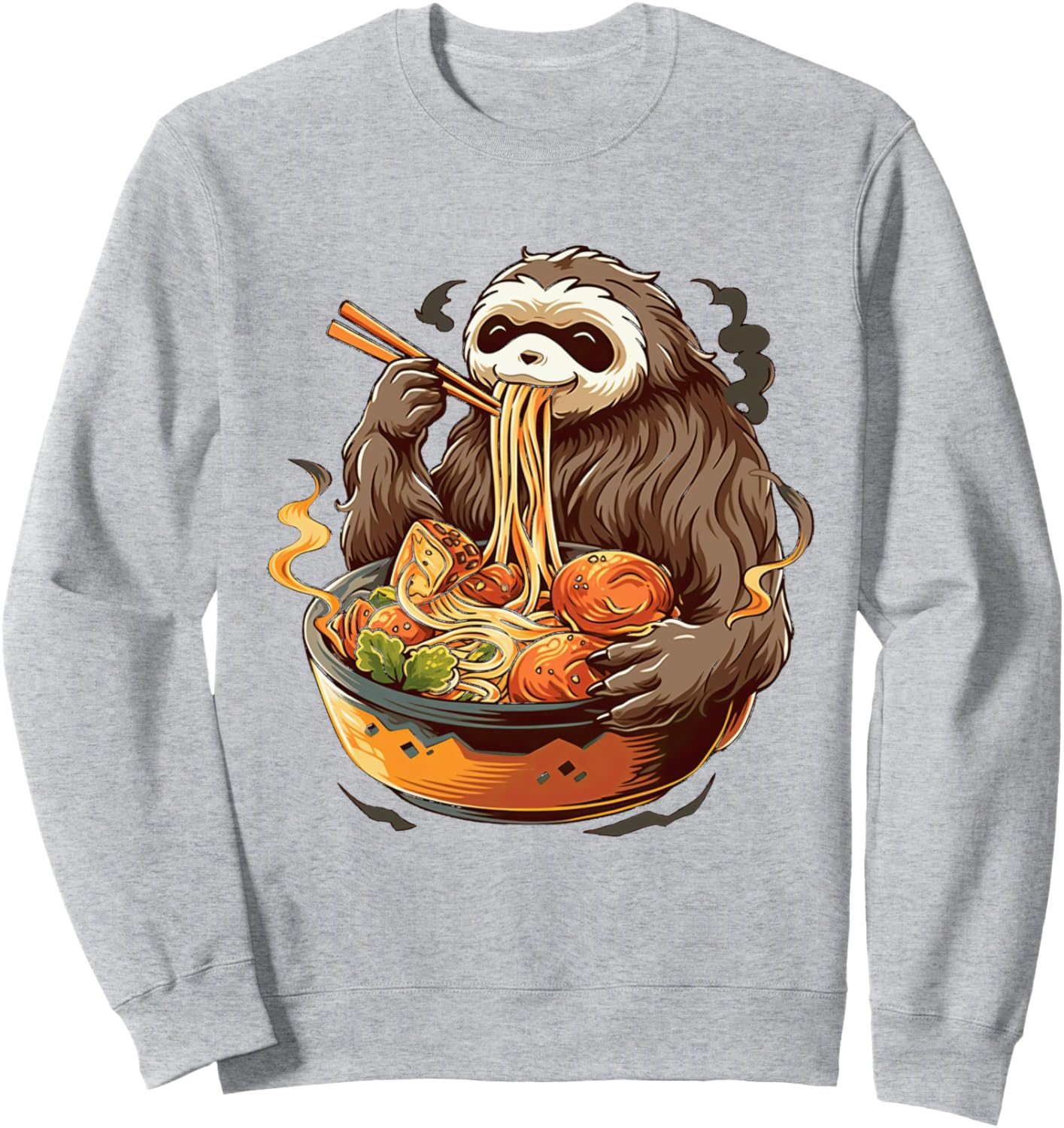Рамен с ленивцем, японское аниме, кавай, отаку, лапша, толстовка Japanese Ramen Eating Animal Design, серый
Рамен с ленивцем, японское аниме, кавай, отаку, лапша, толстовка Japanese Ramen Eating Animal Design, серый