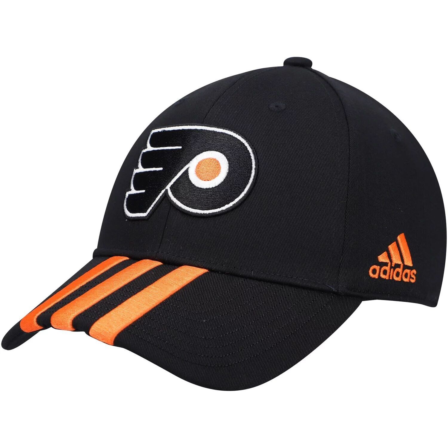 Мужская черная регулируемая кепка adidas Philadelphia Flyers Locker Room с тремя полосками
Мужская черная регулируемая кепка adidas Philadelphia Flyers Locker Room с тремя полосками
