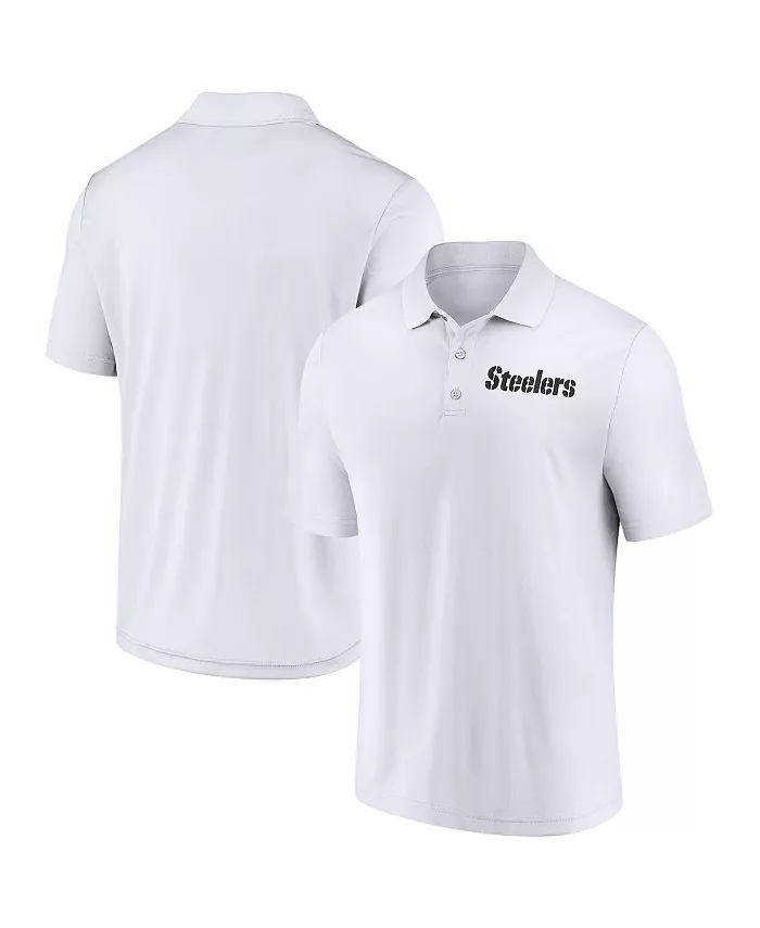 Мужская белая поло Pittsburgh Steelers Lockup Fanatics
Мужская белая поло Pittsburgh Steelers Lockup Fanatics