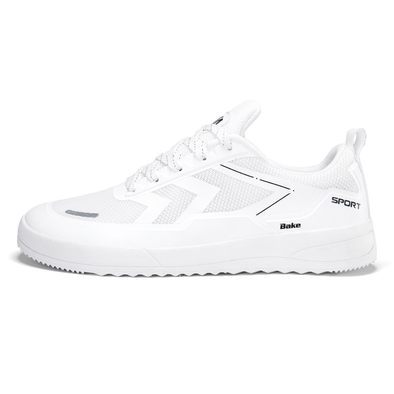 BAKE Скользоустойчивые износостойкие легкие мужские кэжуал лоу-топы белые, цвет White
BAKE Скользоустойчивые износостойкие легкие мужские кэжуал лоу-топы белые, цвет White