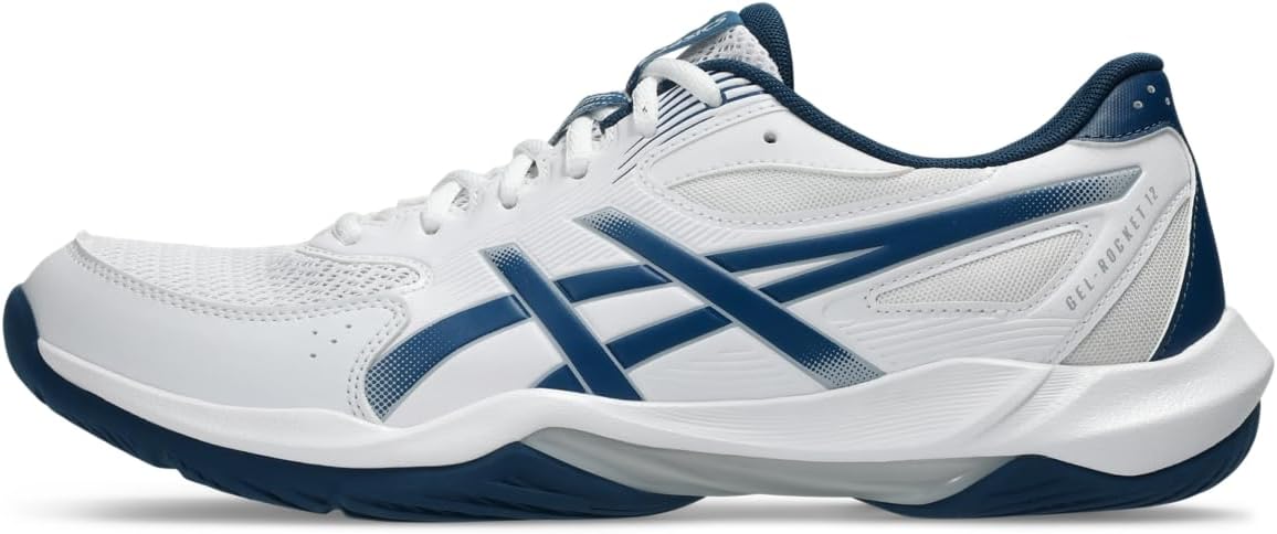 Мужские волейбольные кроссовки ASICS Gel-Rocket 12, белый/синий
Мужские волейбольные кроссовки ASICS Gel-Rocket 12, белый/синий