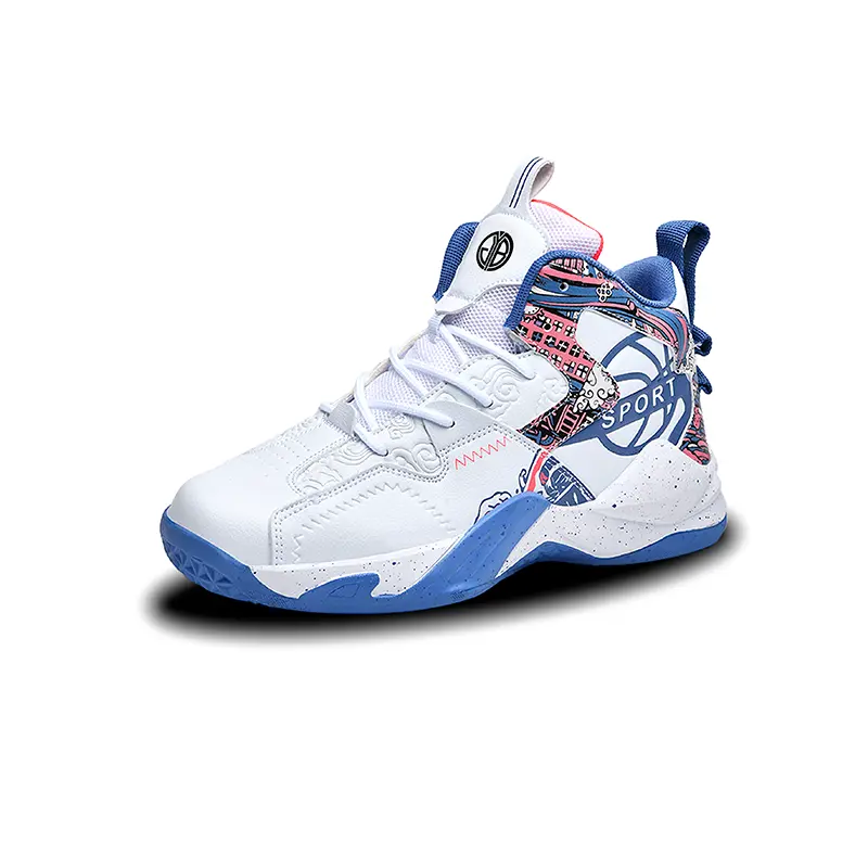 Баскетбольные кроссовки для детей и подростков с амортизацией, износостойкими, водонепроницаемыми подошвами и средним верхом Yi Jiabao, белый/синий
Баскетбольные кроссовки для детей и подростков с амортизацией, износостойкими, водонепроницаемыми подошвами и средним верхом Yi Jiabao, белый/синий