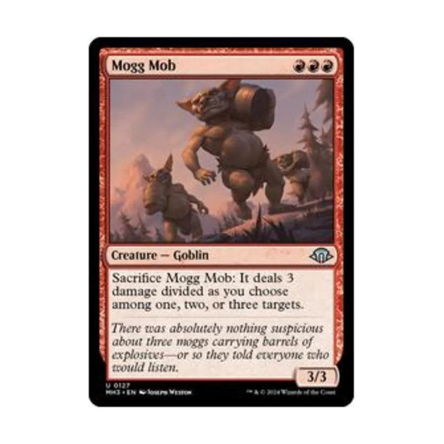 CCG Могг Моб (U), MTG - Modern Horizons 3
CCG Могг Моб (U), MTG - Modern Horizons 3