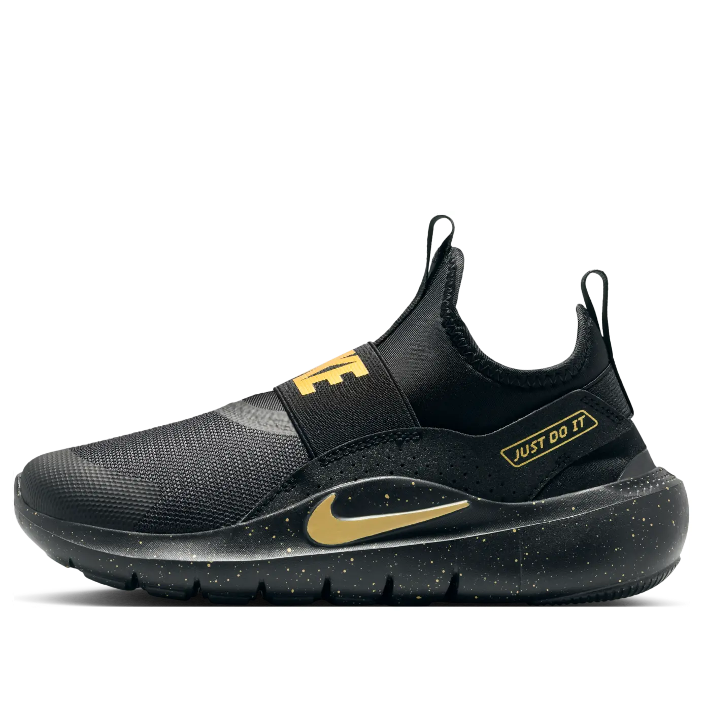 Кроссовки (GS) Nike Flex Runner 4 'Black Metallic Gold'
Кроссовки (GS) Nike Flex Runner 4 'Black Metallic Gold'